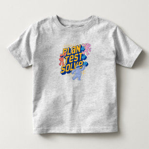 Sesame Street Mecha Builders Plan Test Solve Toddler T-shirt