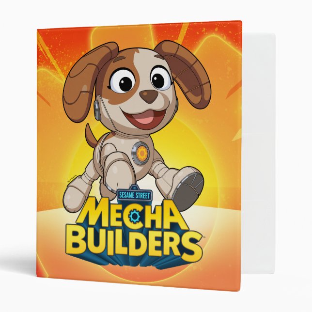 Sesame Street | Mecha Builders Tango Add Your Name Binder (Front/Inside)