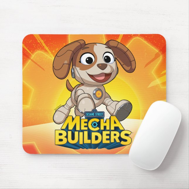 Sesame Street | Mecha Builders Tango In Action Mouse Pad (With Mouse)