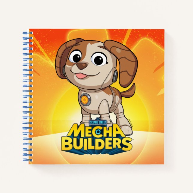 Sesame Street | Mecha Builders Tango Notebook (Front)