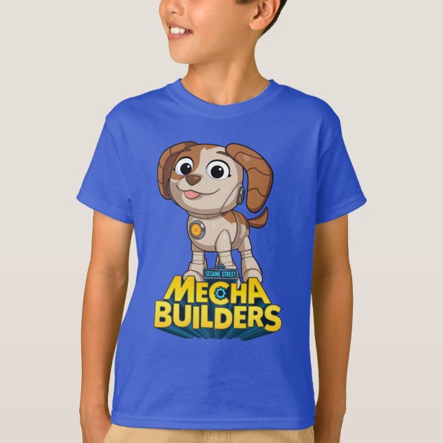 Sesame Street | Mecha Builders Tango T-Shirt (Front)