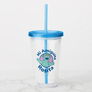 Sesame Street   Mi Amiguita Rosita Acrylic Tumbler