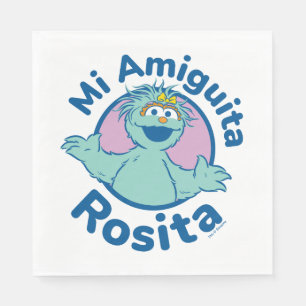 Sesame Street Mi Amiguita Rosita Napkin