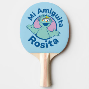 Sesame Street   Mi Amiguita Rosita Ping Pong Paddle