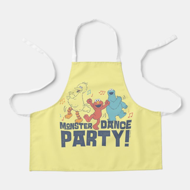 Sesame Street | Monster Dance Party Apron (Front)