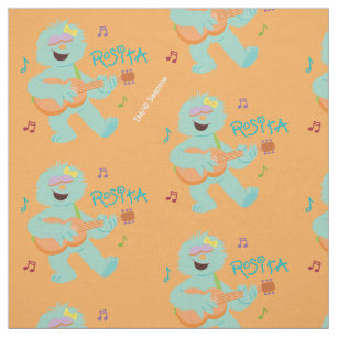 Sesame Street   Mr. Rosita Playing Guitar Fabric