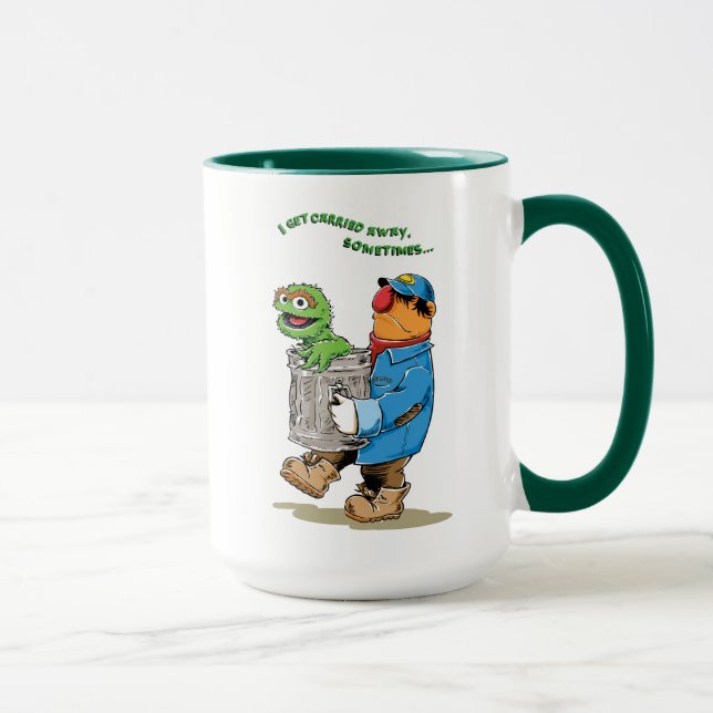 Sesame Street | Oscar & Bruno the Garbage Man Mug (Right)