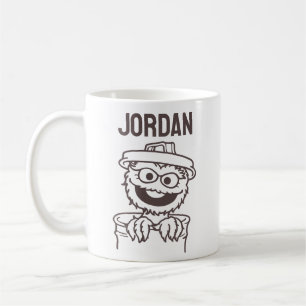 Sesame Street   Oscar the Grouch   Add Your Name Coffee Mug
