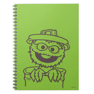 Sesame Street   Oscar the Grouch Bright Notebook