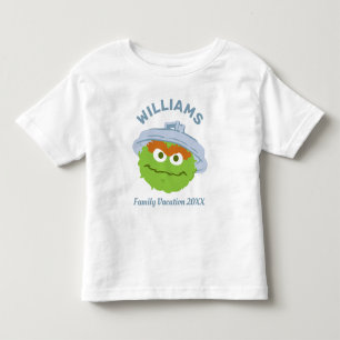 Sesame Street   Oscar the Grouch Family Vacation Toddler T-shirt