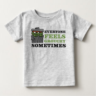 Sesame Street Oscar the Grouch Feels Grouchy Baby T-Shirt