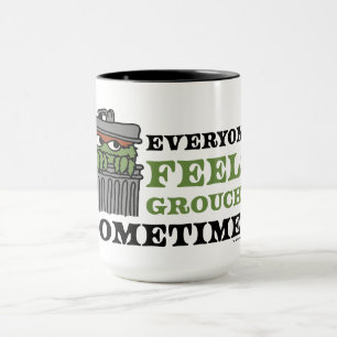 Sesame Street   Oscar the Grouch Feels Grouchy Mug