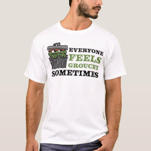 Sesame Street Oscar the Grouch Feels Grouchy T-Shirt