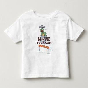 Sesame Street   Oscar the Grouch Move Your Can Toddler T-shirt