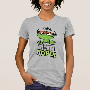 Sesame Street Oscar the Grouch Nope! T-Shirt