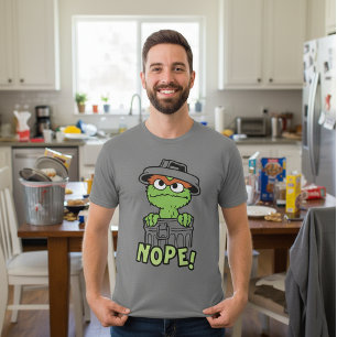 Sesame Street   Oscar the Grouch Nope! T-Shirt