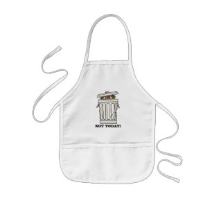 Sesame Street   Oscar the Grouch Not Today! Kids Apron