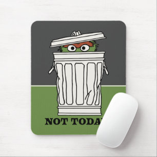 Sesame Street   Oscar the Grouch Not Today! Mouse Pad