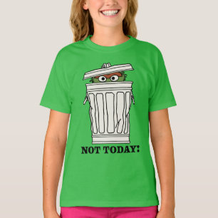 Sesame Street Oscar the Grouch Not Today! T-Shirt