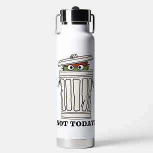 Sesame Street Oscar the Grouch Not Today! Water Bottle