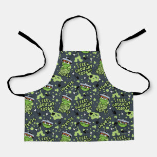 Sesame Street   Oscar the Grouch Phrase Pattern Apron