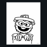 Sesame Street | Oscar the Grouch Poster<br><div class="desc">Check out this cute Sesame Street design featuring Oscar the Grouch.</div>