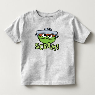 Sesame Street Oscar the Grouch Scram! Toddler T-shirt