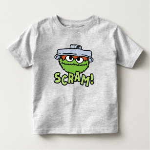 Sesame Street   Oscar the Grouch Scram! Toddler T-shirt