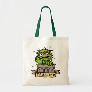 Sesame Street   Oscar the Grouch Trashed Tote Bag