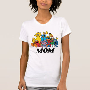 Sesame Street Pals 1st Birthday Mom T-Shirt
