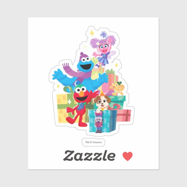 Sesame Street Pals and Presents (Sheet)