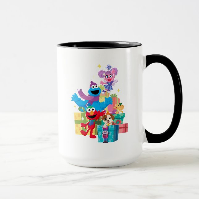 Sesame Street Pals and Presents Mug (Right)