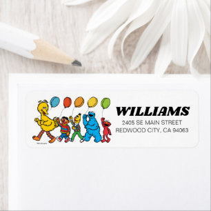 Sesame Street Pals Balloons Anniversaire