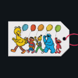 Sesame Street Pals Balloons Birthday Thank You Gift Tags<br><div class="desc">Celebrate your child's Birthday with these sweet Sesame Street favour tags featuring all your favourite characters. Personalize by adding your child's name!</div>