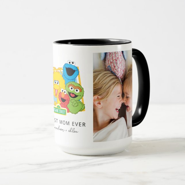 Sesame Street Pals | Best Mom - Photo Mug (Front Right)