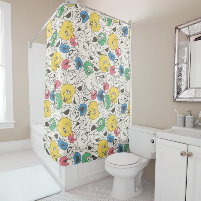 Sesame Street Pals | Big Head Core Pattern (In Situ)