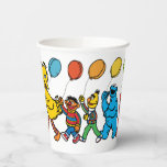 Sesame Street Pals | Birthday Balloons Paper Cups<br><div class="desc">Celebrate your child's Birthday with these colourful Sesame Street paper cups.</div>