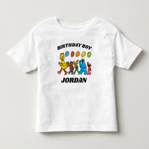 Sesame Street Pals Birthday Boy Birthday Toddler T-shirt