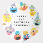 Sesame Street Pals Confetti Birthday Balloon<br><div class="desc">Elevate your celebration with the Sesame Street Pals Confetti Birthday Balloon. Featuring Elmo, Cookie Monster, Big Bird, and Abby Cadabby surrounded by vibrant confetti accents, this cheerful and playful design is perfect for a Sesame Street-themed party. Add a burst of colour and fun to your decor for a memorable event....</div>