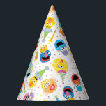 Sesame Street Pals Confetti Birthday Party Hat<br><div class="desc">Make your child’s birthday extra special with the Sesame Street Pals Confetti Birthday Party Hat. Featuring Elmo, Cookie Monster, Big Bird, and Abby Cadabby surrounded by vibrant confetti accents, this playful and cheerful design is perfect for a Sesame Street-themed celebration. A fun accessory to make every guest feel part of...</div>