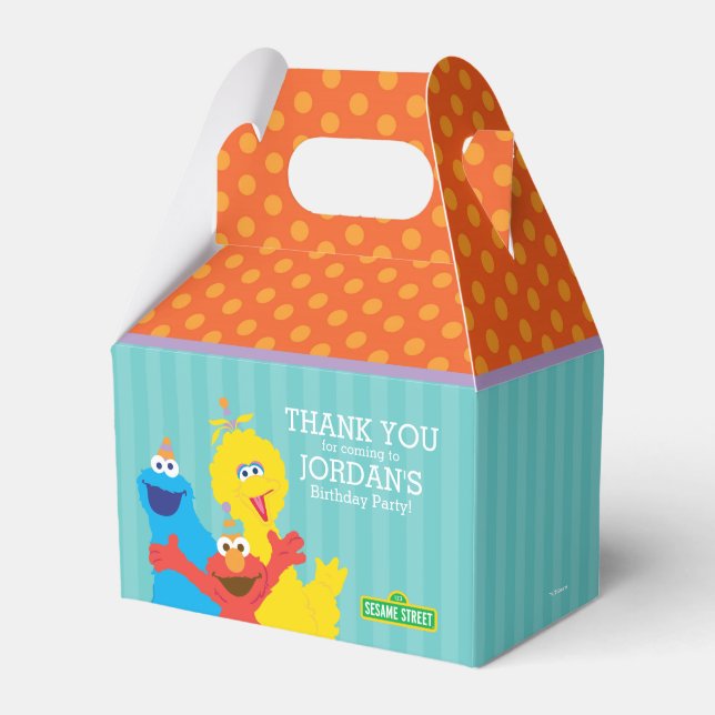 Sesame Street Pals Favor Box (Front Side)