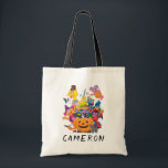 Sesame Street Pals | Happy Halloween Tote Bag<br><div class="desc">Happy Halloween from Sesame Street! This cute graphic features all your favourite Sesame characters dressed up for Halloween.   © 2021 Sesame Workshop. www.sesamestreet.org</div>