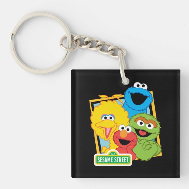 Sesame Street Pals Keychain (Front)