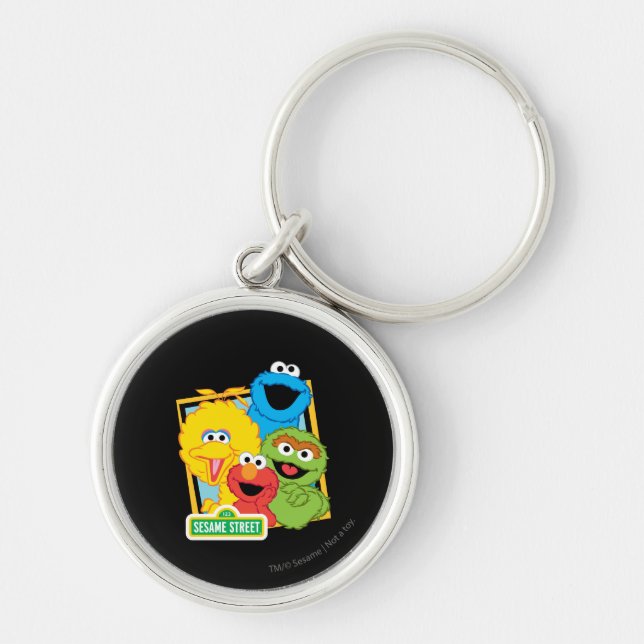 Sesame Street Pals Keychain (Front)