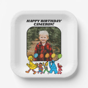 Sesame Street Pals   Party Balloons Paper Plates