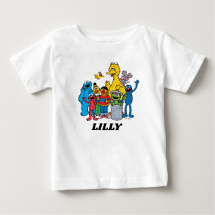 Sesame Street Pals Waving Baby T-Shirt