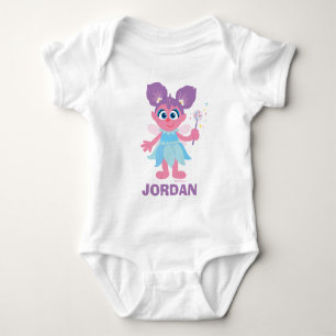 Sesame Street   Personalized Abby Cadabby Baby Bodysuit