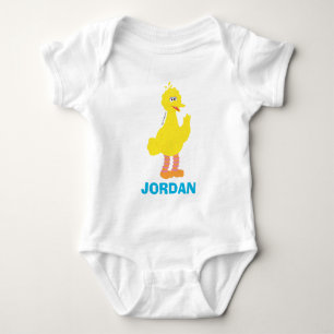 Sesame Street   Personalized Big Bird Baby Bodysuit