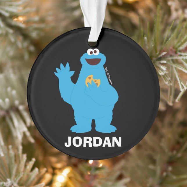 Sesame Street | Personalized Cookie Monster Ornament (Tree)