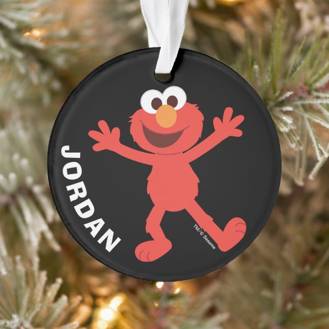 Sesame Street | Personalized Elmo Ornament (Tree)